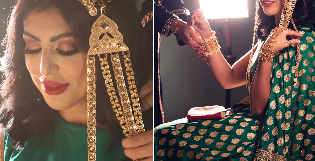 بلوغر كويتية مشهورة تخفي صور العريس وتنشر فيديو بكمية الذهب الهائلة التي قدمها!