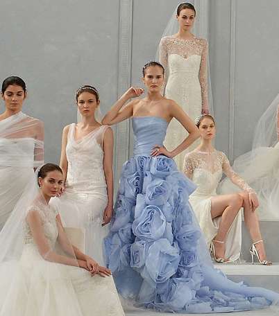 صور فساتين عرايس مونيك لولييه لربيع 2015 | صور فساتين زفاف 