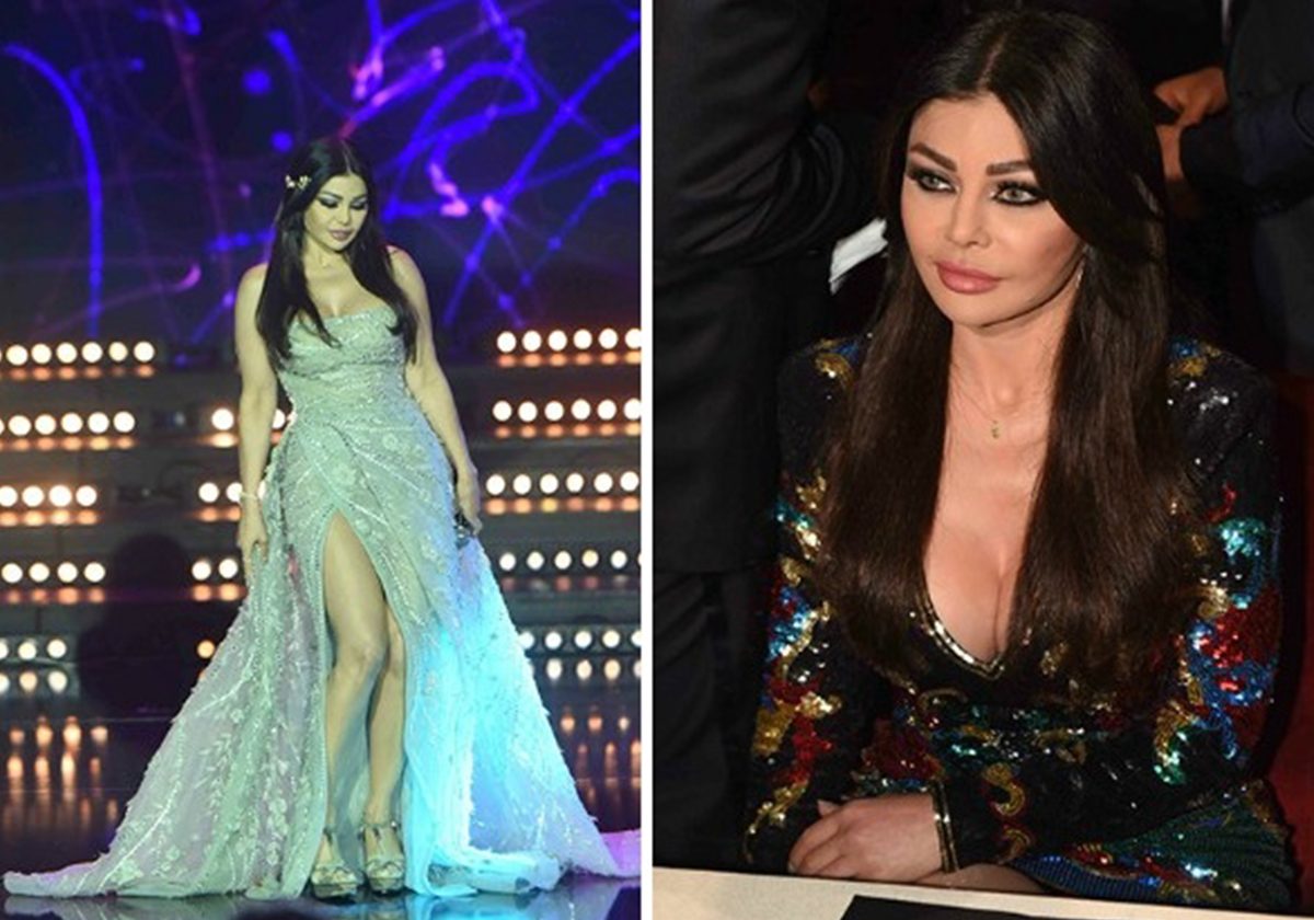 هيفا وهبي في حفل ملك جمال لبنان 2016