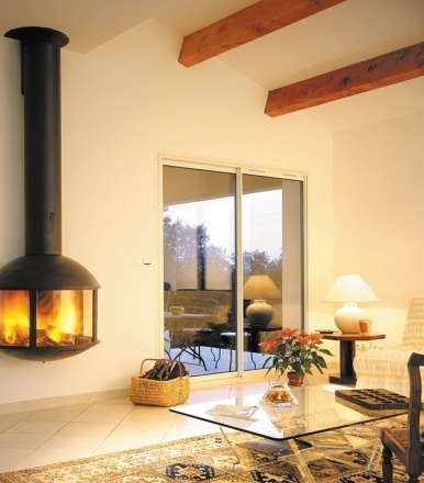 المدفأة النازلة من سقف منزلكِ 