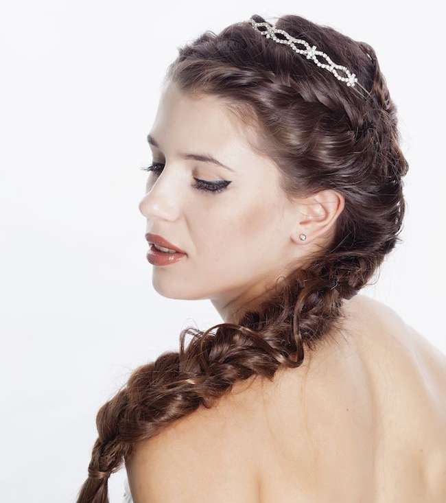 اجمل تسريحات شعر عروس