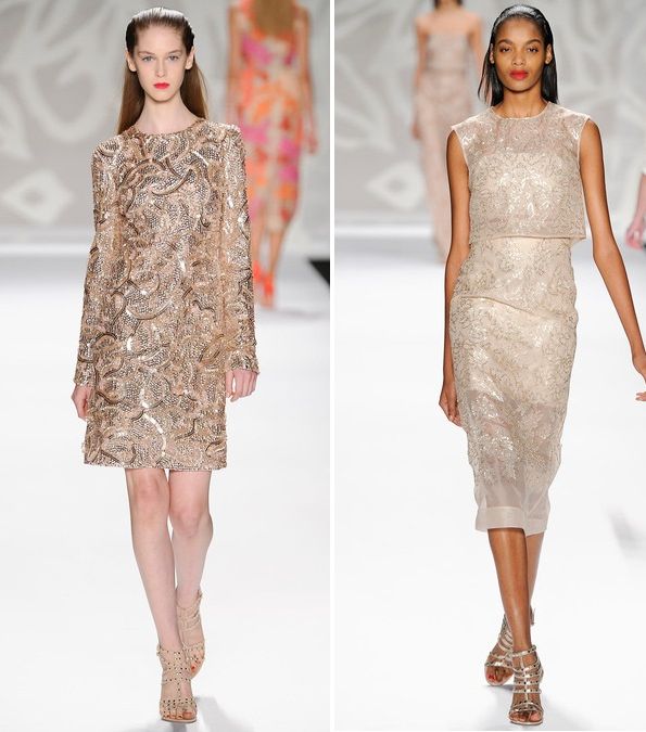 فساتين أنيقة من مجموعة Monique L'huiller لصيف 2014