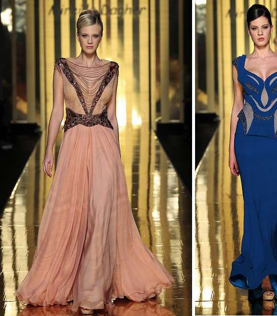 فساتين مميّزة من مجموعة ميراي داغر لربيع 2013