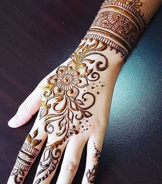 اجمل نقش حناء بالصور