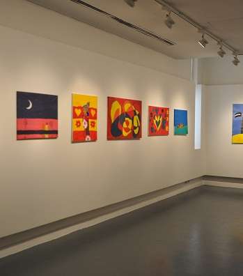صور من معرض المرأة والفنون العالمي 2014 في الإمارات