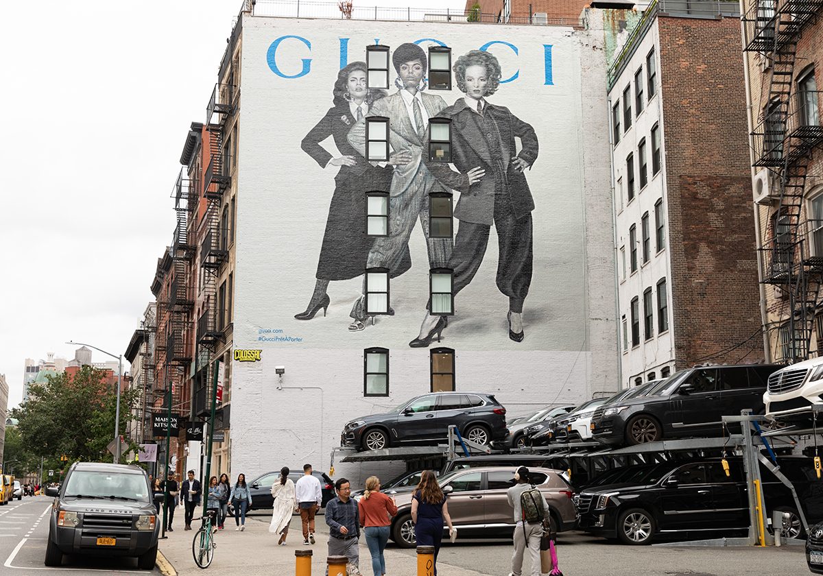 الحملة الإعلانية الجديدة لـ Gucci في نيويورك