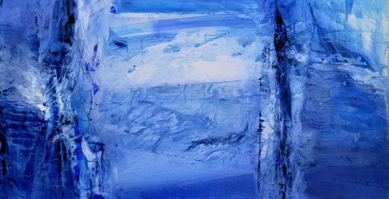 لوحات زيتية ضخمة في فندق أرماني دبي