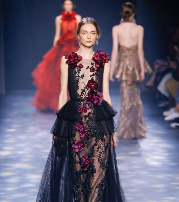 احدث فساتين طويلة فخمة 2017