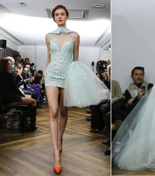 إكتشفي فساتين طوني يعقوب لصيف 2014