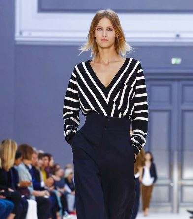 الاقمشة المقلمة Stripes من كلوي لصيف 2017