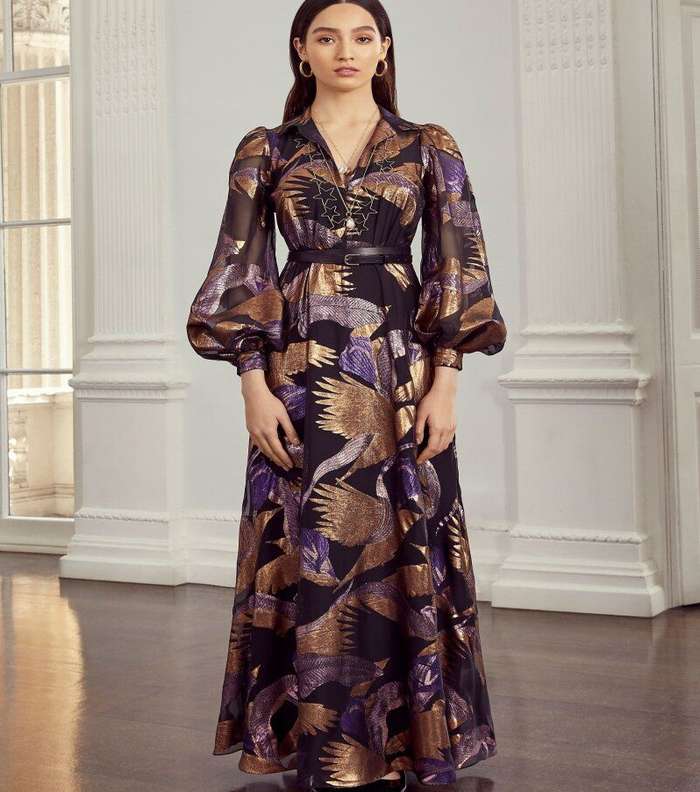 صور اجمل فساتين سهرة 2021 انستقرام