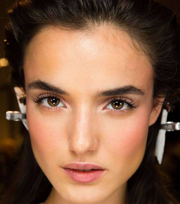 الحواجب المقوسة القصيرة