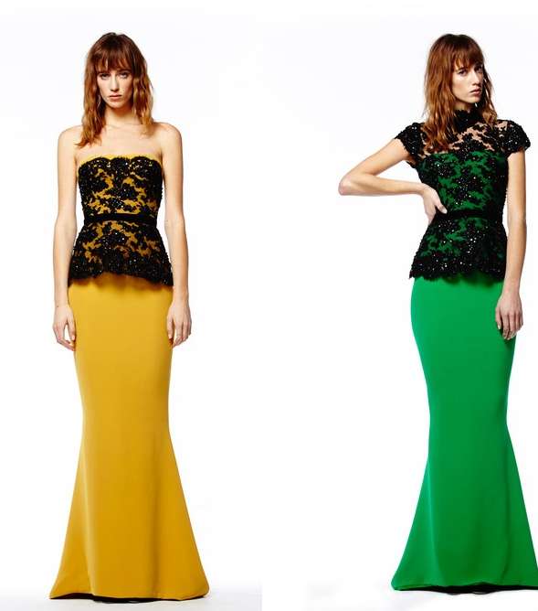 من مجموعة ريم عكرا Pre Fall 2014، إليك أجمل الفساتين