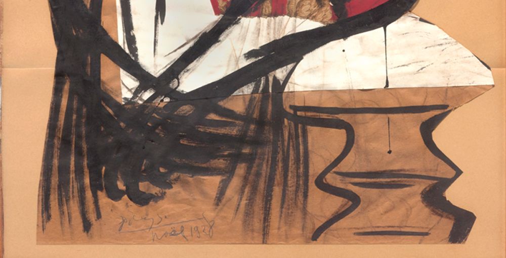 لوحة "صورة امرأة" لبيكاسو