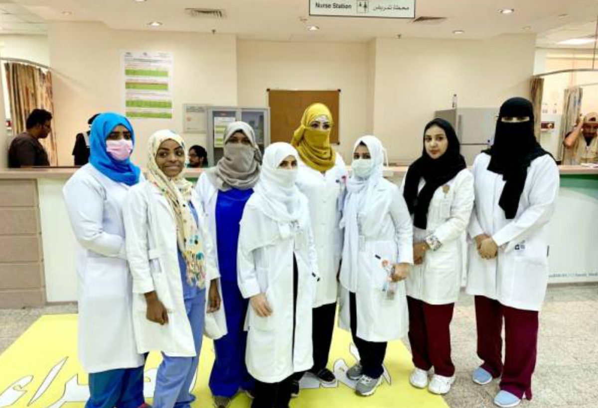 ممرضات سعوديات في المشاعر المقدسة 