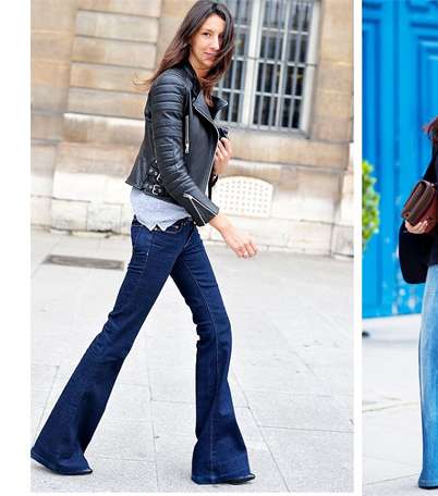 بالصور، اليك موضة الجينز بالقصة الواسعة