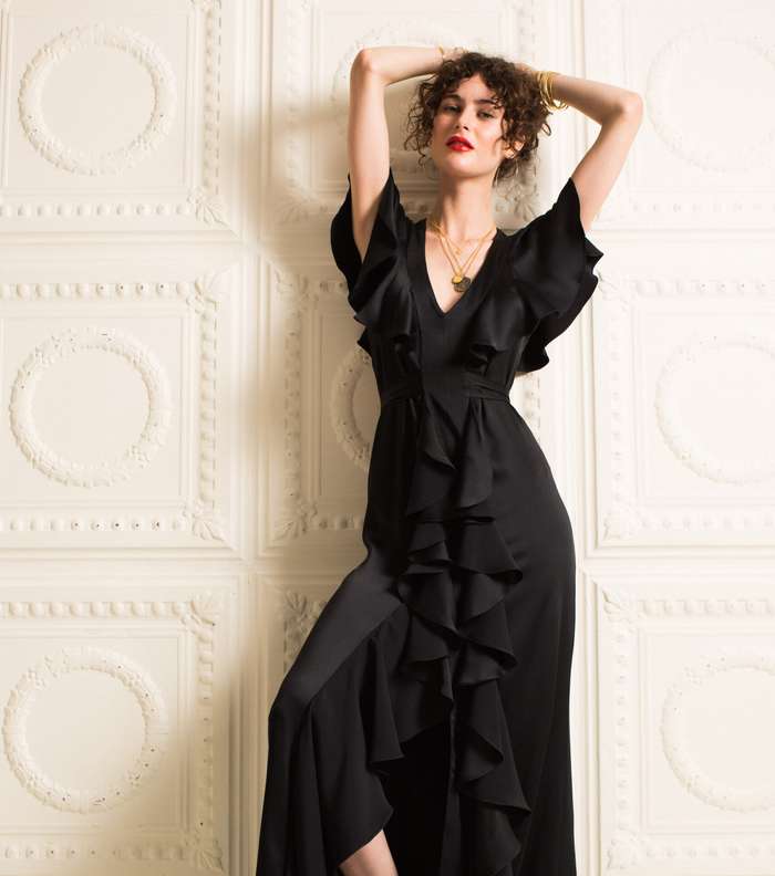 موضة الفستان المزين بالكشاكش من تمبرلي لندن