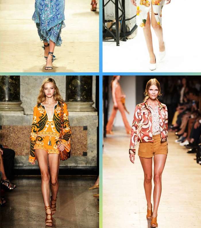 من صيحات موضة صيف 2015، اسلوب السبعينيات