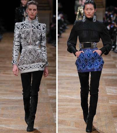 تصاميم Balmain لشتاء 2014