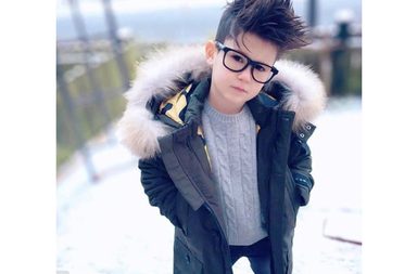 قصات شعر اطفال اولاد طويل