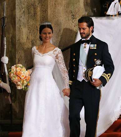 الأميرة صوفيا: سندريلا القرن مع ثوب زفاف Ida Sjöstedt