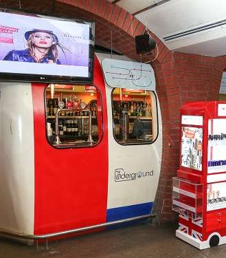 تصميم اتخذ شكل محطات المترو