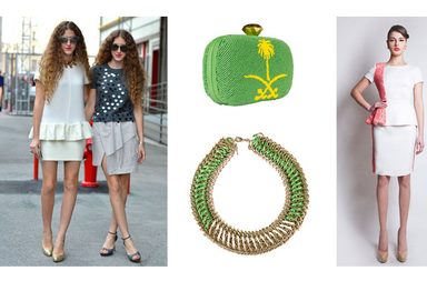 هل أنت سعودية؟ اختاري كلاتش وقلادة من ألوان علم السعودية