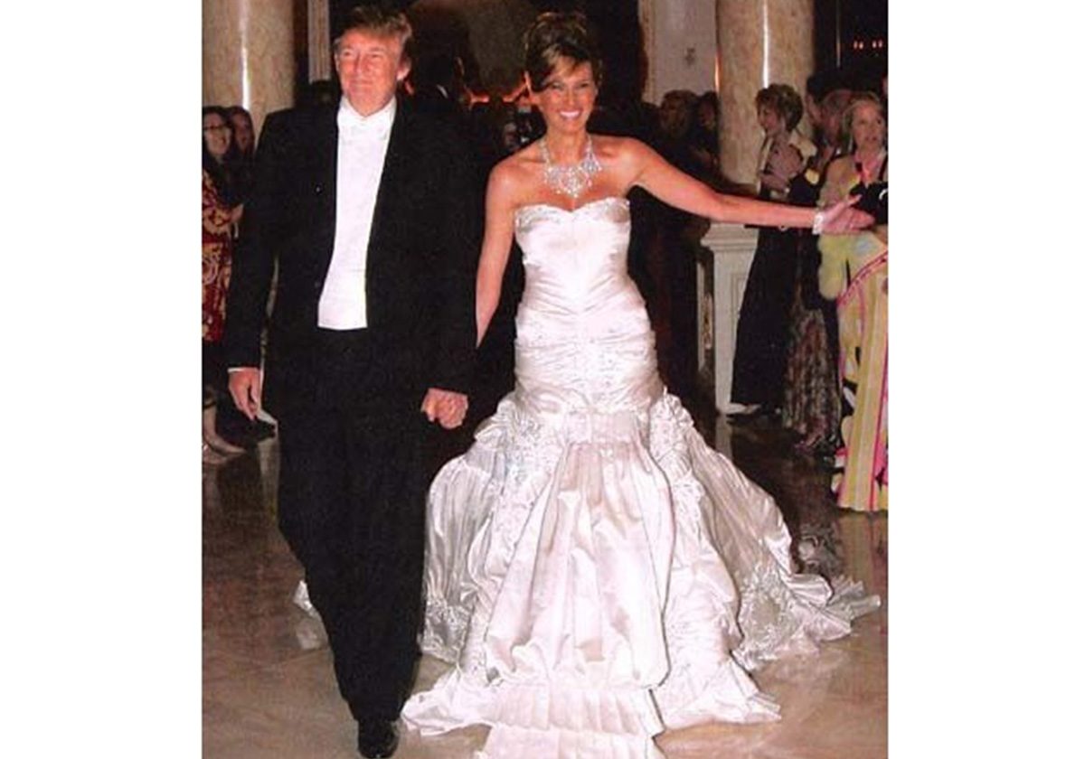 الرئيس الأميركي وزوجته السيّدة الأولى ميلانيا ترامب