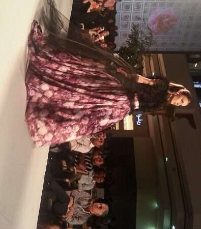 فستان رائع من تصميم أحد طلاب ESMOD Dubai