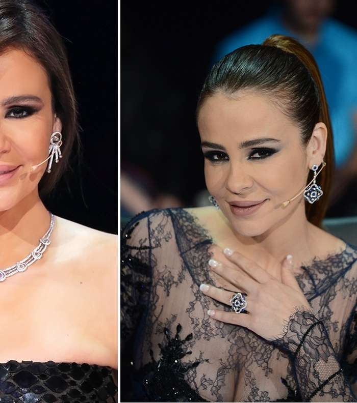 كارول سماحة تختار مجوهرات معوض