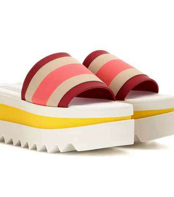 حذاء ستيلا ماكارتني المقلم بموضة الـ Stripes لصيف 2016