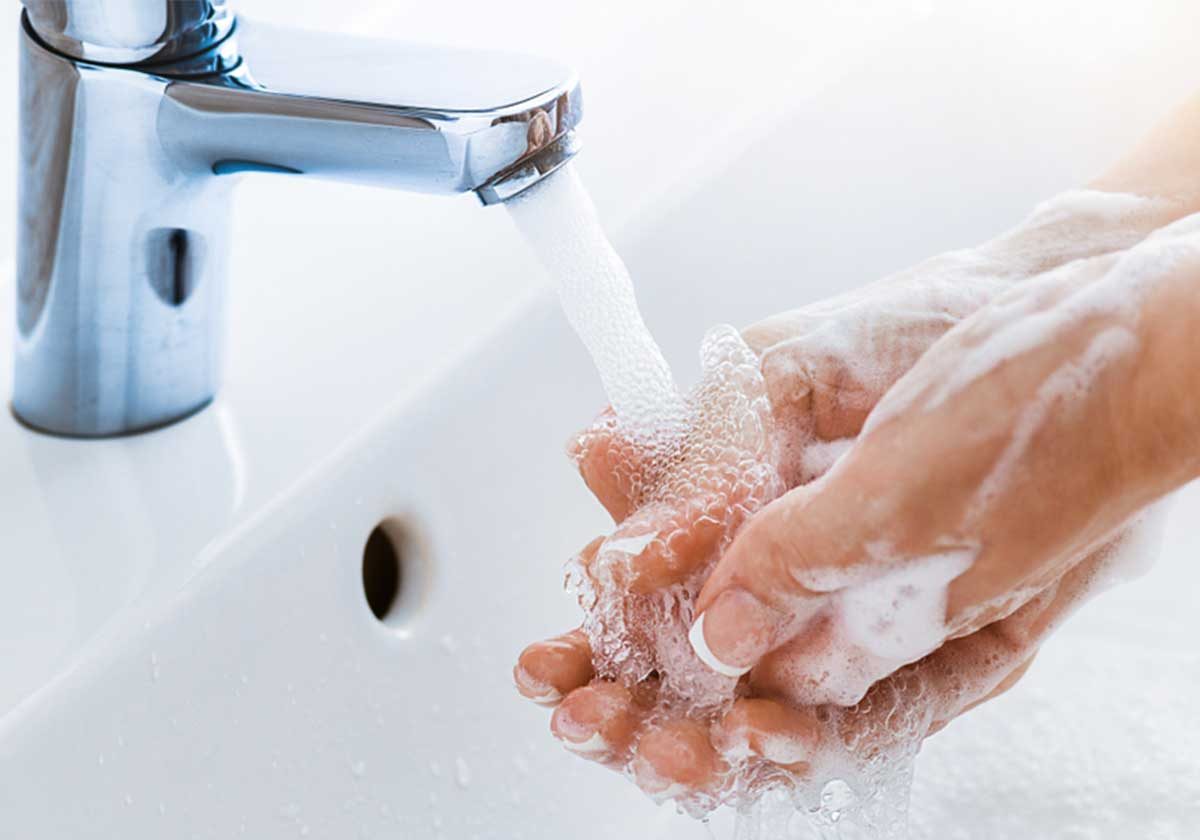 غسل اليدين يقتل الجراثيم