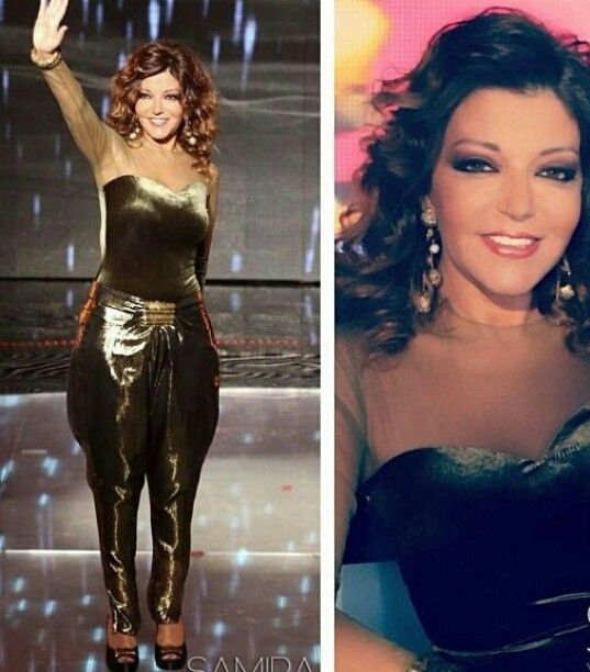 مكياج سميرة سعيد بأنامل نبيل مخول في برنامج صوت الحياة 