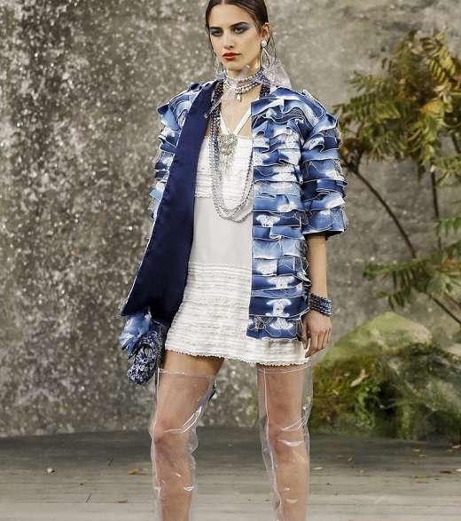 تعرفي على اخر صيحات موضة الاحذية مع مجموعة CHANEL لربيع وصيف 2018