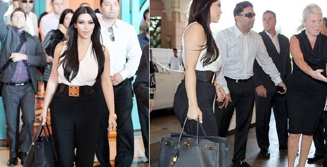 أسلوب كيم كارداشيان في دبي