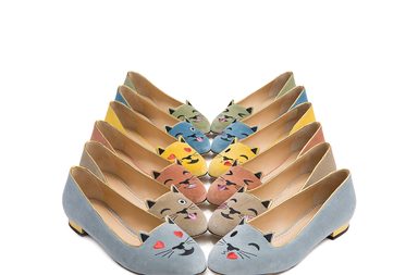 اليك بالصور مجموعة احذية مسطحة جديدة من علامة  شارلوت اوليمبيا