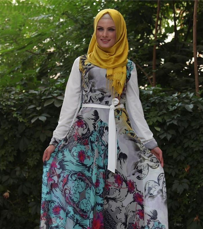 صور واجمل موديلات فساتين للمحجبات