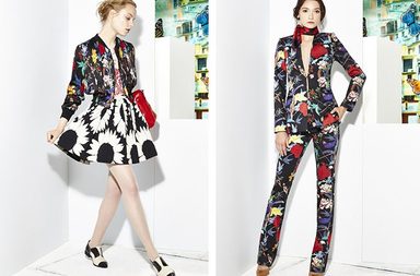 صور مجموعة ازياء Alice & Olivia لشتاء 2015