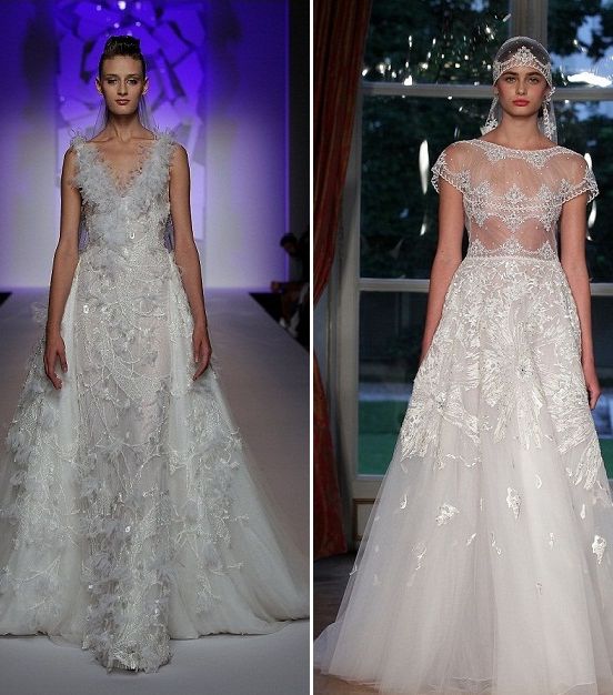 فستان العروس من تصميم عبد محفوظ وداني الأطرش