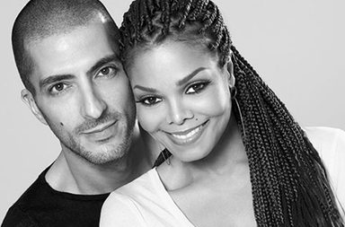 جانيت جاكسون زوجة رجل الاعمال القضري وسام المانع