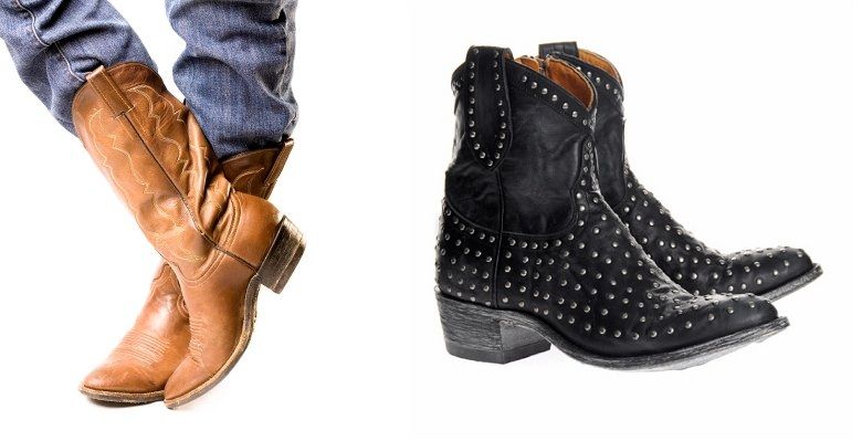 حذاء الـ Cowboy موضة تعود في شتاء 2012