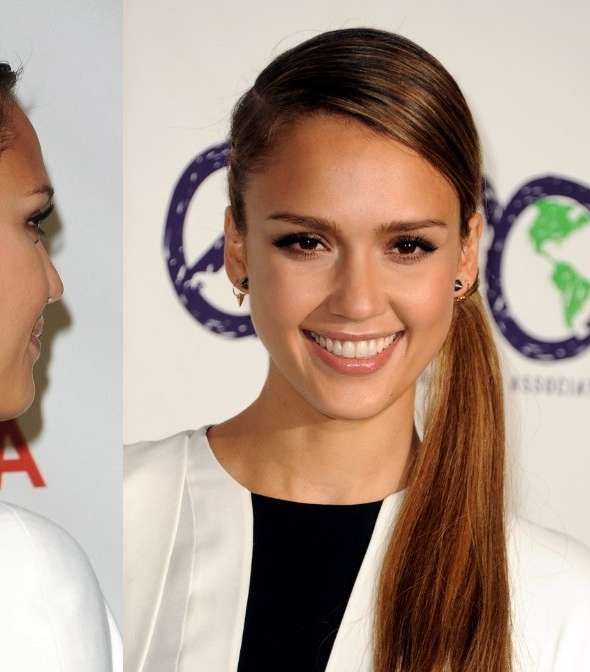 تسريحة الكتف الشهيرة مع الضفيرة المميزة