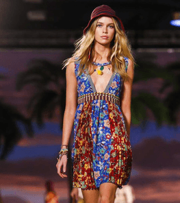 الفساتين المطبعة موضة من تومي هيلفيغر لصيف 2016