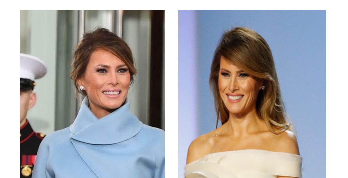 هذا ما فعلته ميلانيا ترامب بشعرها... قبل ليلة واحدة من الحفل الرئاسي!