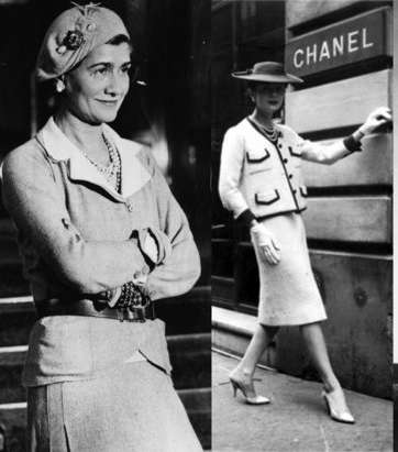 كوكو شانيل من السيدات الفرنسيات الأشهر في عالم الموضة