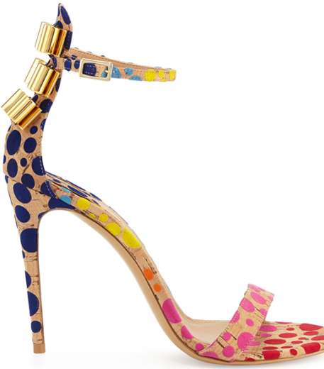 حذاء سلفاتوري فيراغامو المطبع والمنقط لصيف 2016