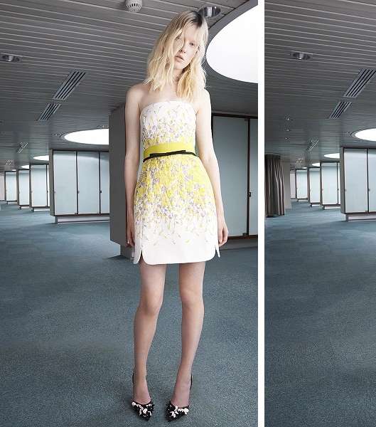 صور فساتين Giambattista Valli الناعمة من وحي الصيف 