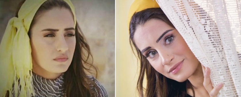 موضة الفولار على شكل رباط في إطلالاتها خلال مسلسل
