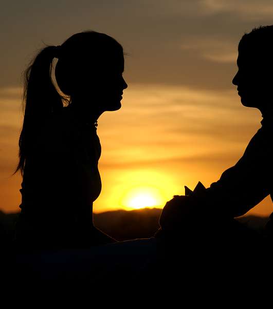 مراقبة المغيب والشروق معاً...وأجمل اللحظات