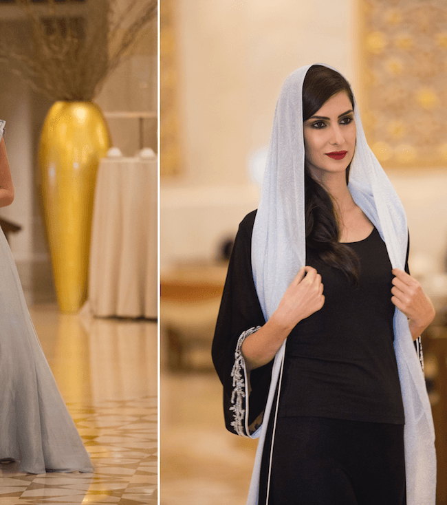 مجموعة أزياء دار الأسيل المستوحاة من الورود والزهور